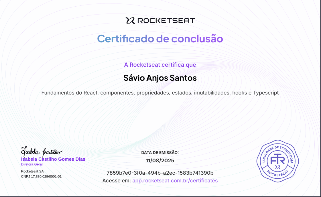 Fundamentos do React